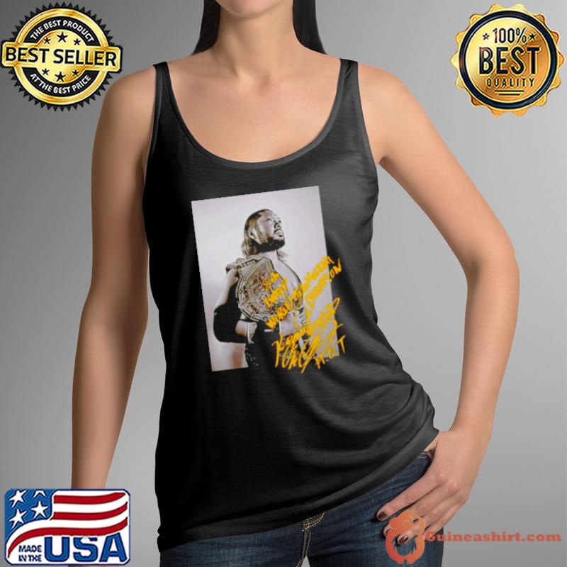 Shingo Takagi IWGP world Heavyweight Champion s Tank Top