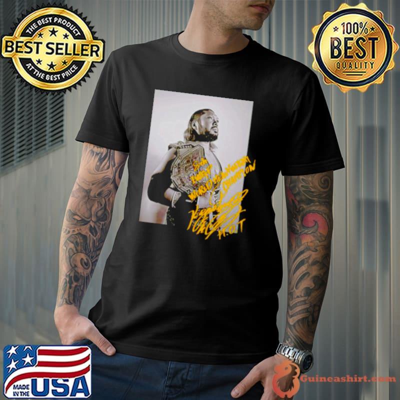 Shingo Takagi IWGP world Heavyweight Champion shirt
