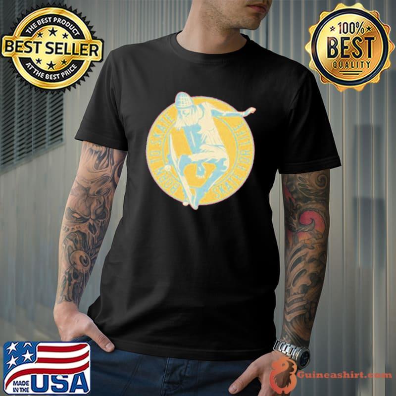 Skateboard born to skate shirt