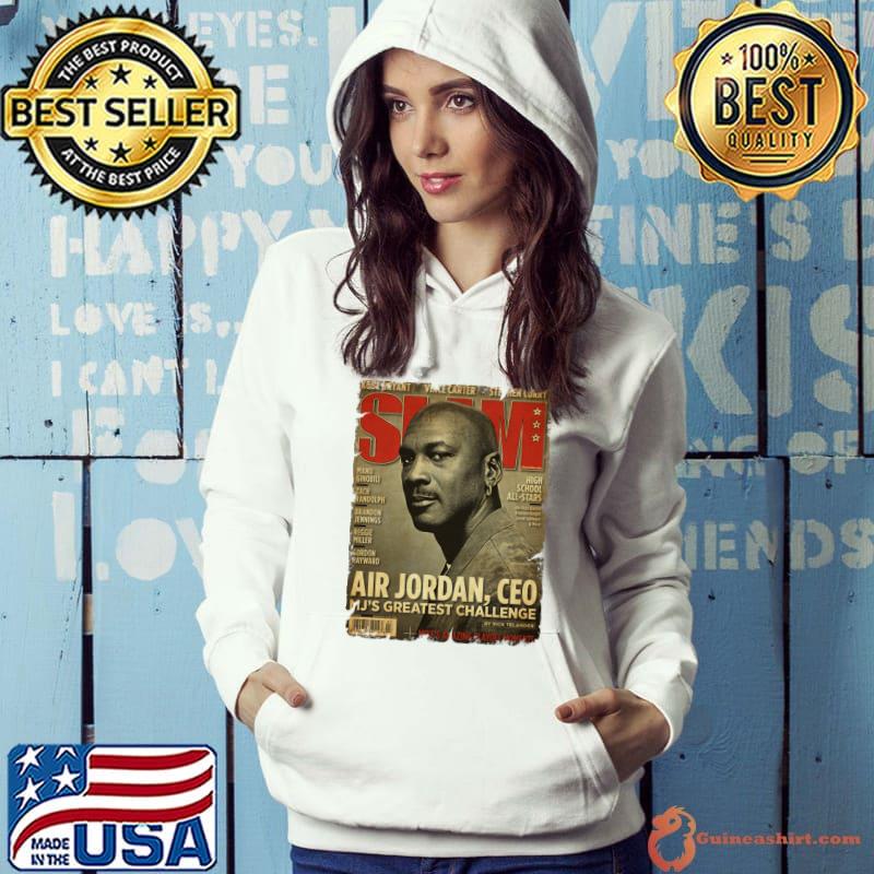 Slam Air Jordan Ceo Basketball Michael Jordan Greatesh Challenge T-Shirt Hoodie