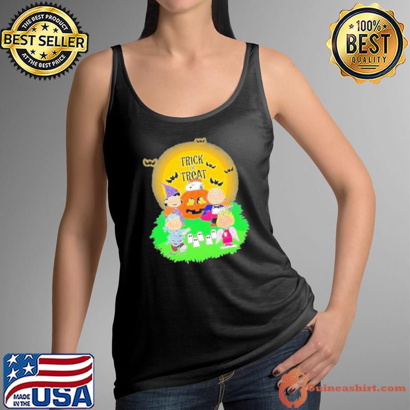 Snoopy and friends trick or treat halloween s Tank Top