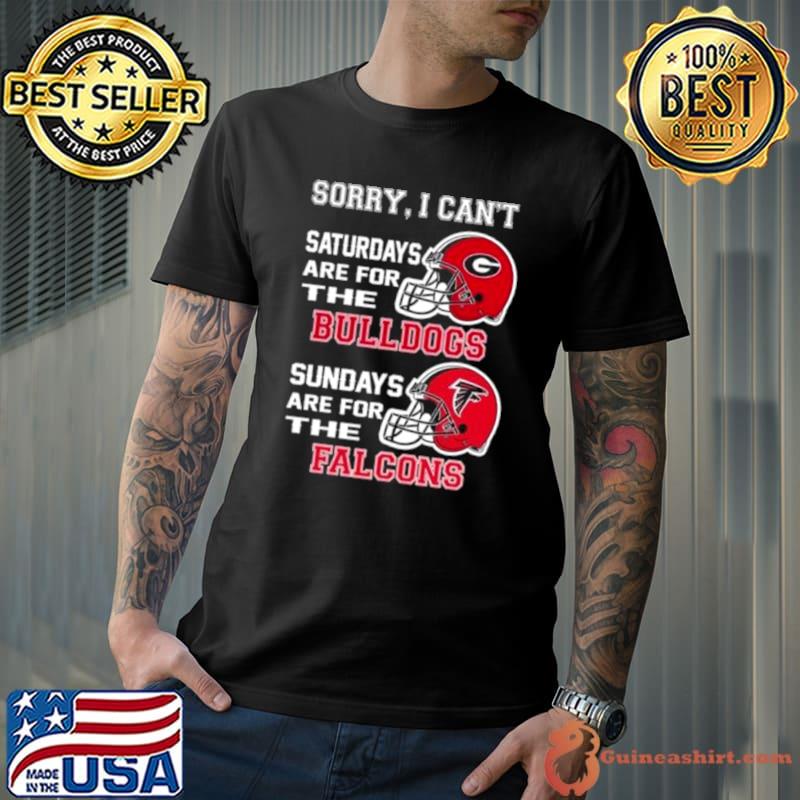 Sorry I Can’t Saturdays Are For The Georgia Bulldogs Are For The Baltimore Ravens 2023 shirt