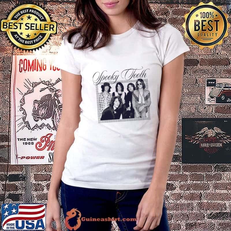 Spooky Tooth an English rock band 1967 T-Shirt Ladiestee