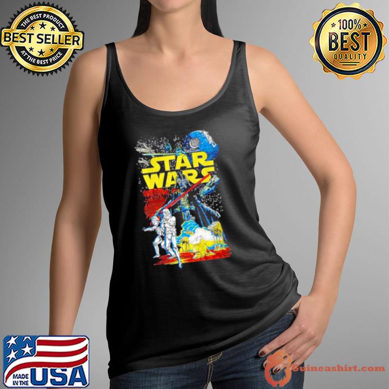Star Wars Rebel Classic Poster s Tank Top
