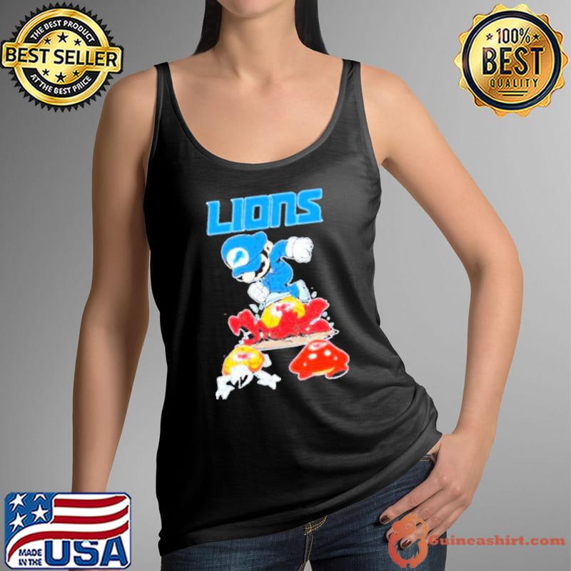 Super Mario Detroit Lions Kansas City Chiefs 2023 Shirt Tank Top