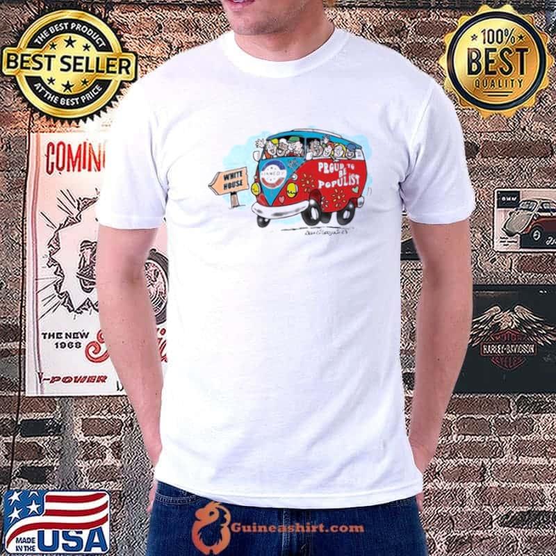 Team kennedy proud to be populist art design shirt