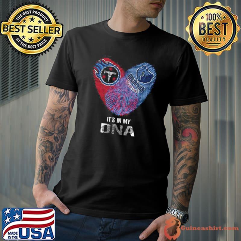 Tennessee Titans Vs Memphis Grizzlies Heart It’s In My DNA 2023 shirt