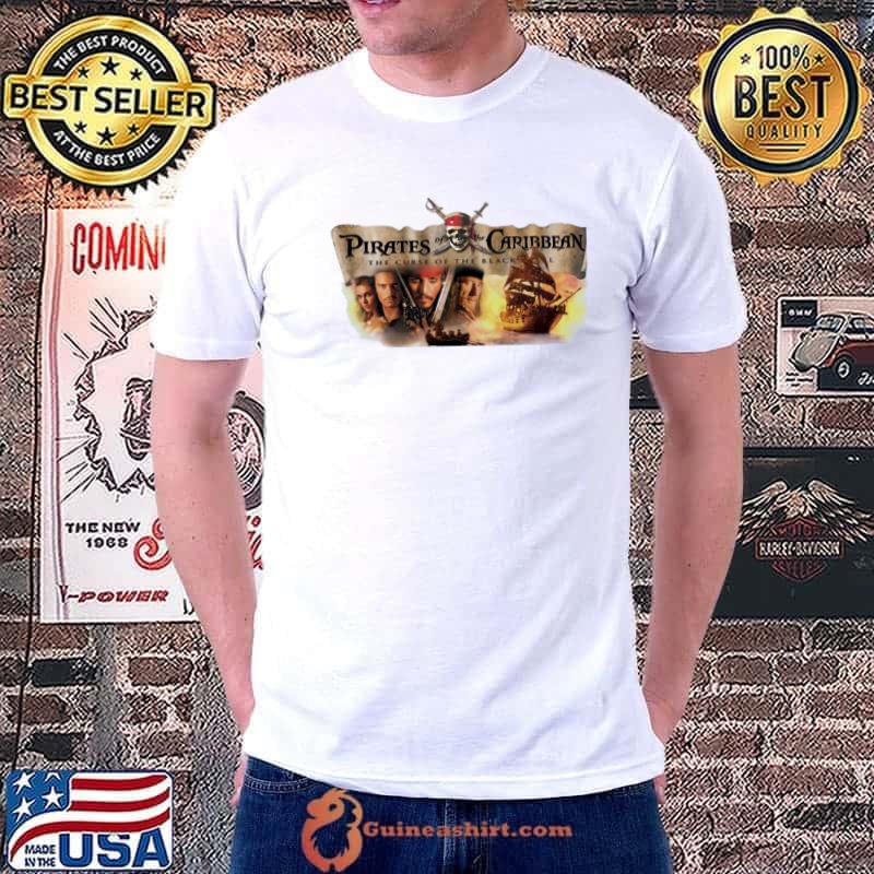 The Curse Of The Black Pearl Pirates Of The Caribbean Shirt