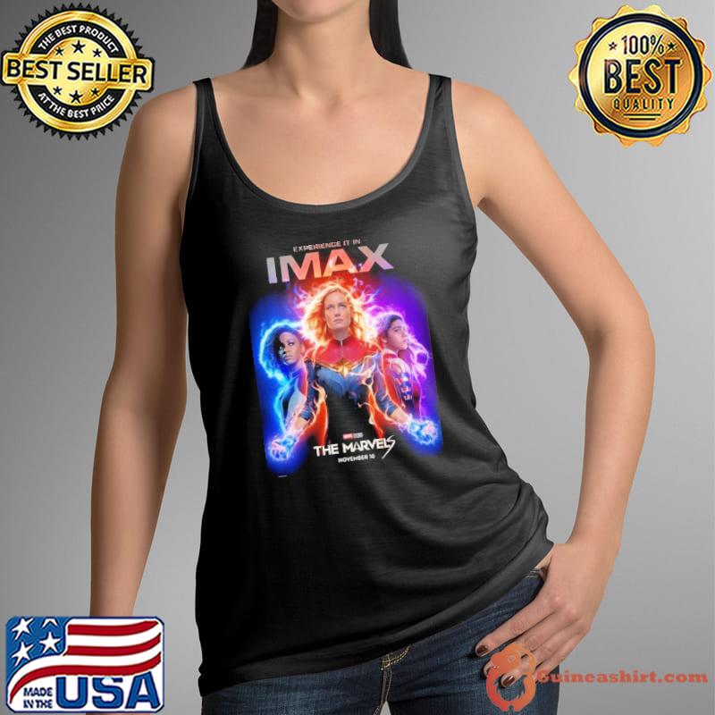 The Marvels Marvel Studios In IMAX On November 10th 2023 Home Decor Poster Shirt Tank Top