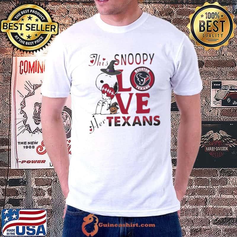 This Snoopy Love Her Houston Texans Halloween 2023 shirt, hoodie,  longsleeve, sweater