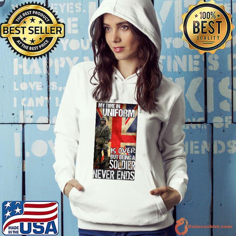 Veteran’s My Time Dad’s Army s Hoodie
