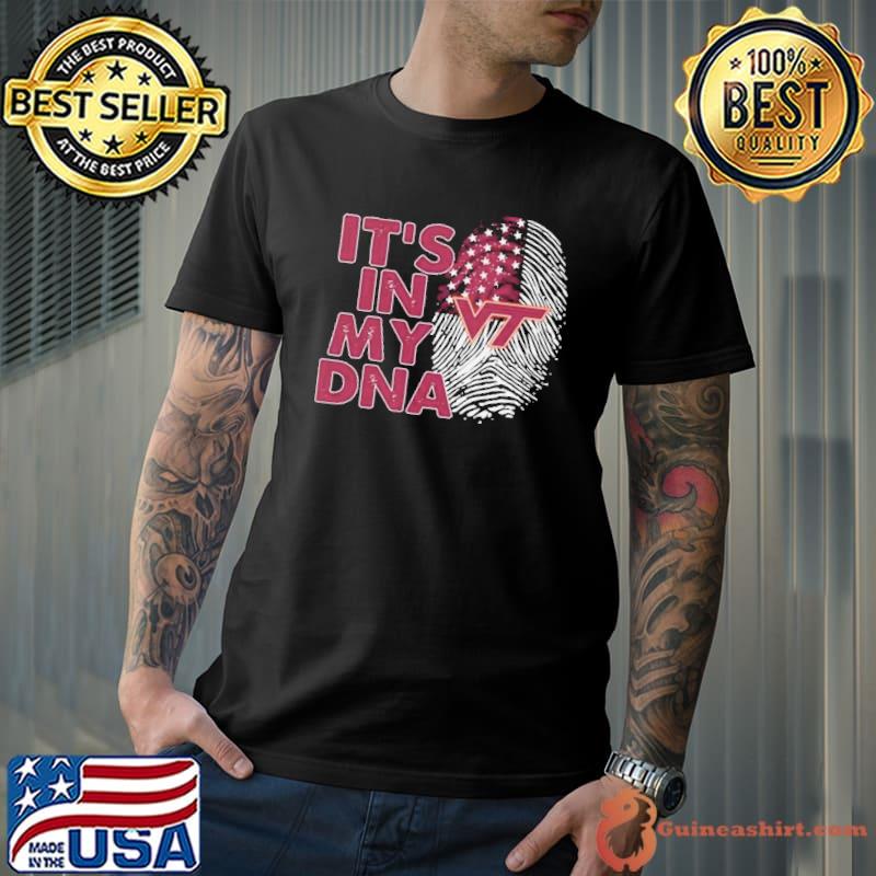Virginia Tech Hokies Football 2023 It’s In My DNA shirt