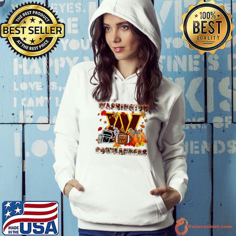 Washington Commanders fall helmet pumpkin s Hoodie