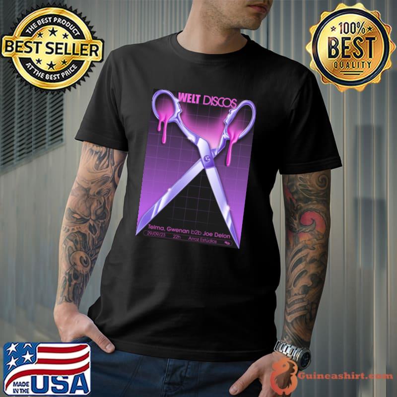 Welt discos september 29 2023 Arroz Estúdios art poster design Shirt