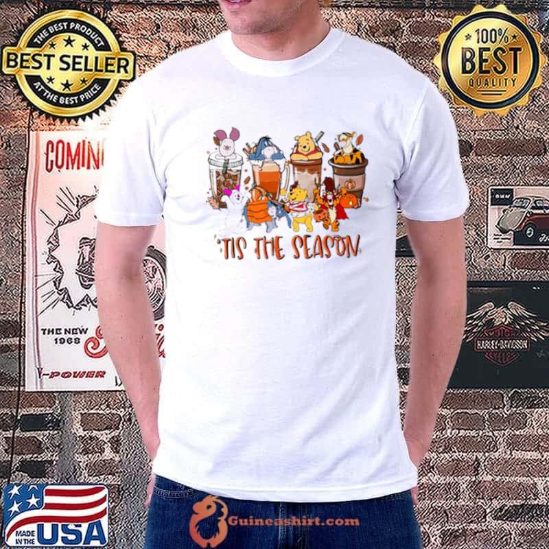 Winnie The Pooh Eeyore Tigger Tis The Season Halloween Shirt