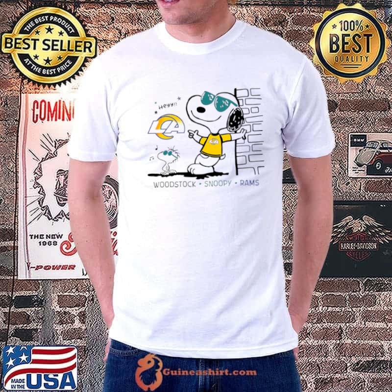Woodstock Snoopy Rams shirt