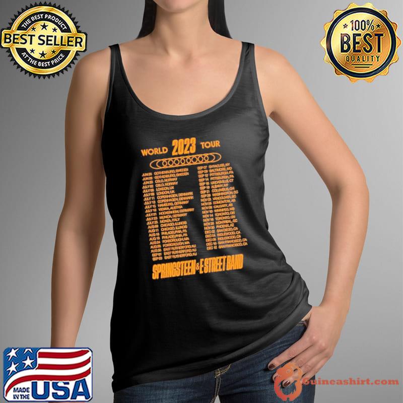 World 2023 tour springsteen and E Street Band shirt