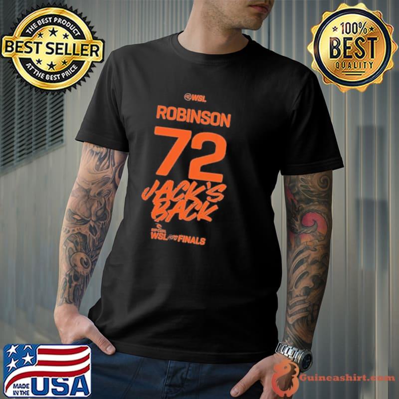 Wsl robinson #72 jack’s back 2023 Jack robinson final 5 shirt