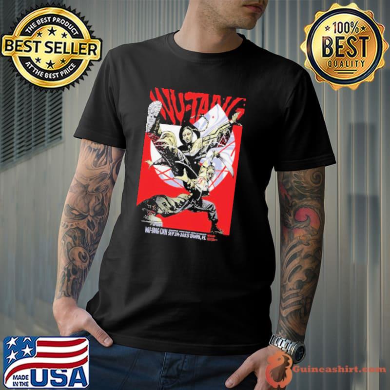 Wu Tang Clan September 24 Tampa Event shirt