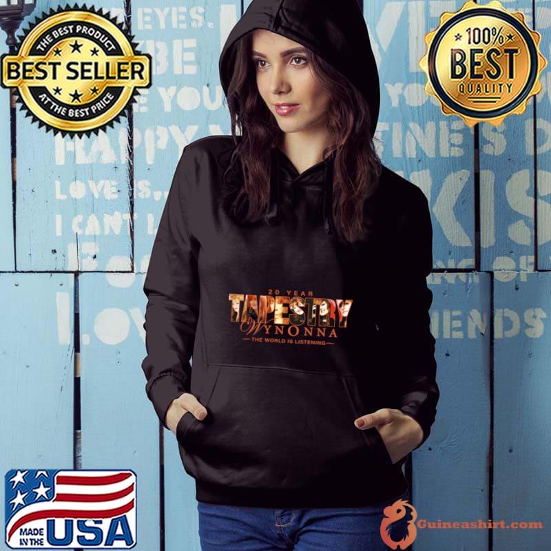 Wynonna Judd 20 Year Tapestry The World Is Listening Tour 2004 T-Shirt Hoodie