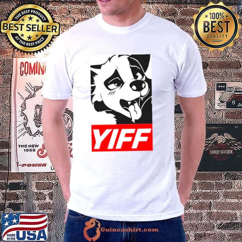 Yiff dog shirt