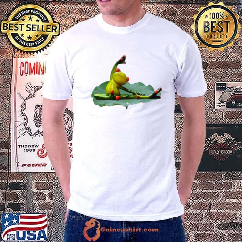 Yoga Frogs Stretching Shirt