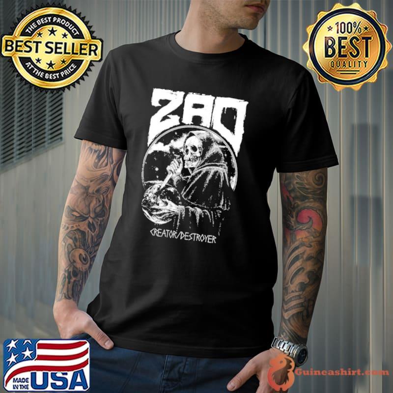 Zao Creator Destroyer Skull shirt