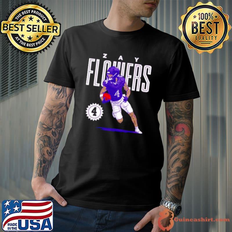 Zay Flowers Baltimore Card football shirt
