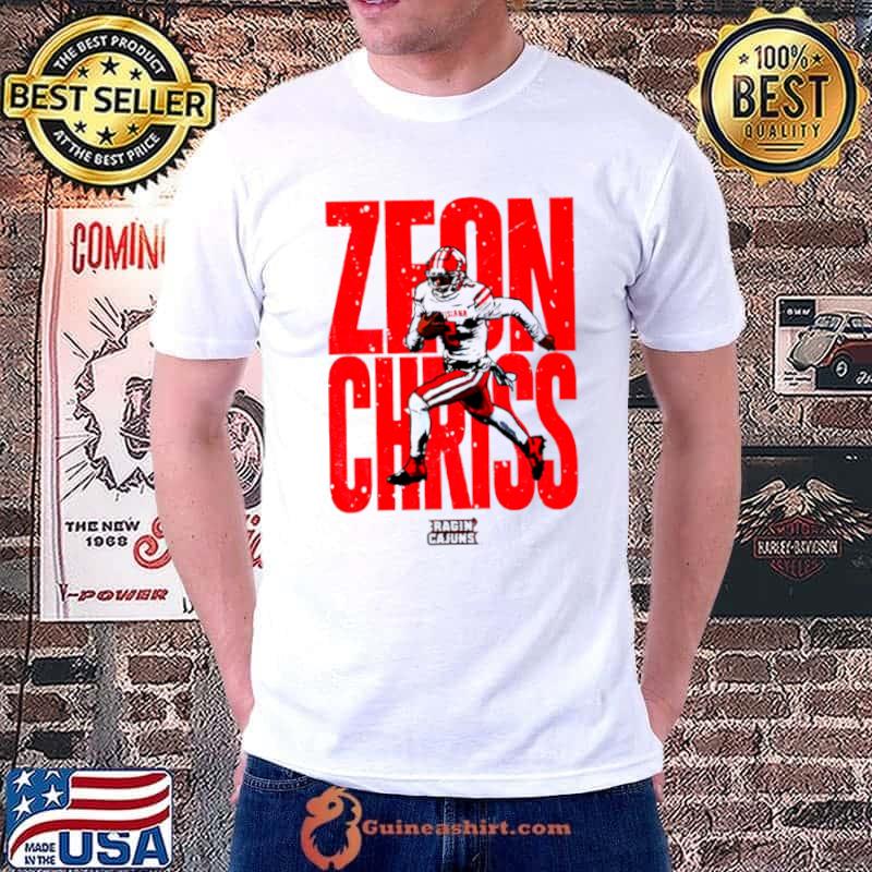Zeon Chriss Caricature Louisiana Football Shirt - Reallgraphics