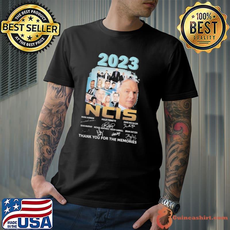 2023 NCIS thank you for the memories signature shirt