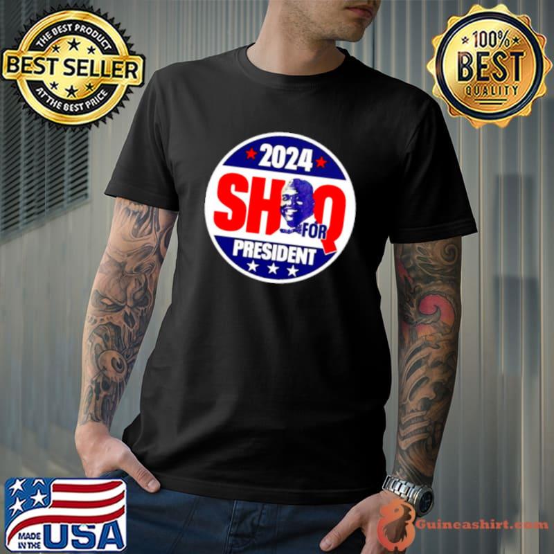2024 shaq for president shirt