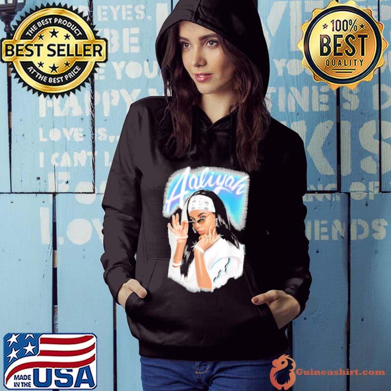 Aaliyah Airbrush Bandana Shirt Hoodie