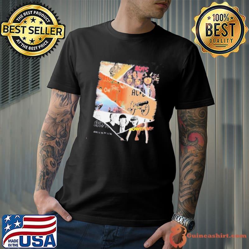 AC DC Albums team music poster Shirt