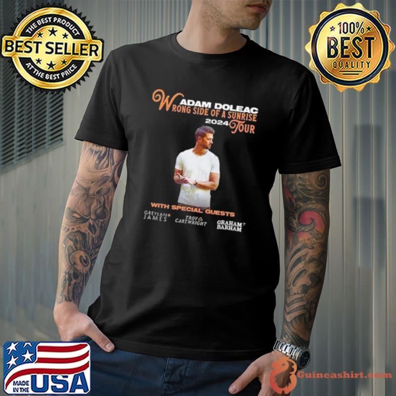 Adam Doleac The Wrong Side of a Sunrise Tour 2024 Shirt
