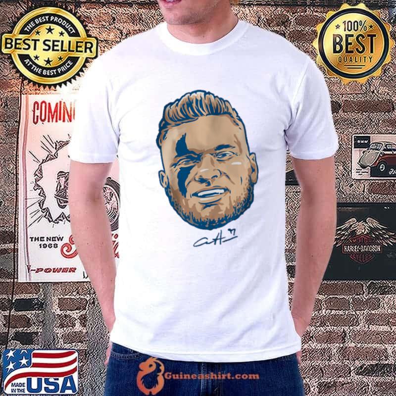 Aidan Hutchinson Swag Head Signature American football defensive end T-Shirt