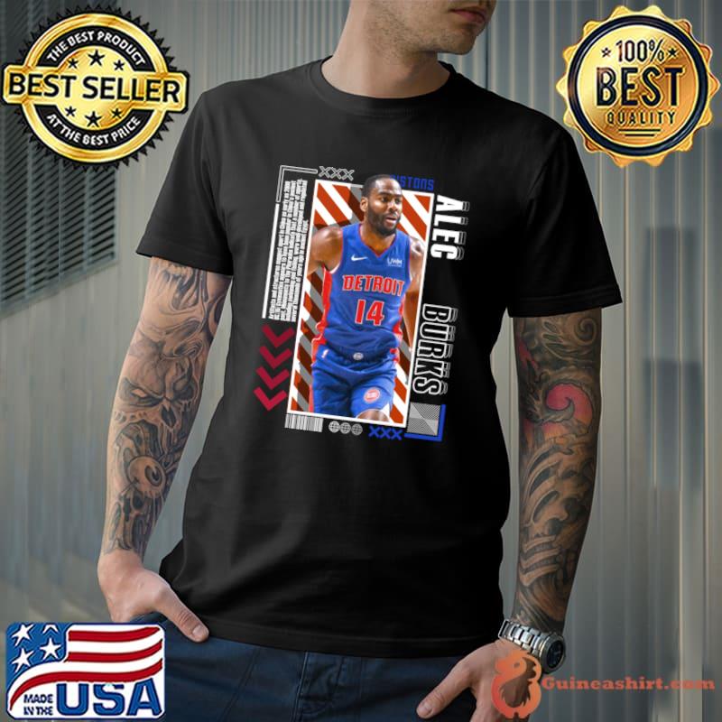 Alec Burks American professional basketball player Poster Pistons T-Shirt