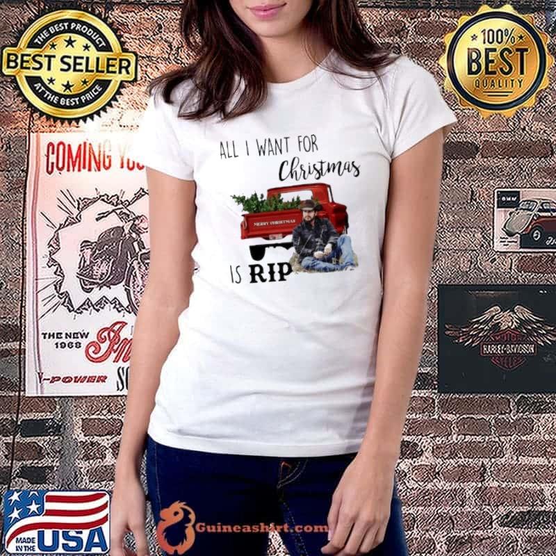 All i want for christmas is rip yellowstone red car xmas s Ladiestee