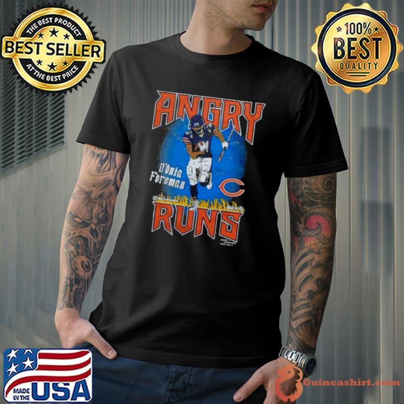 Angry Runs Bears D’onta Foreman shirt
