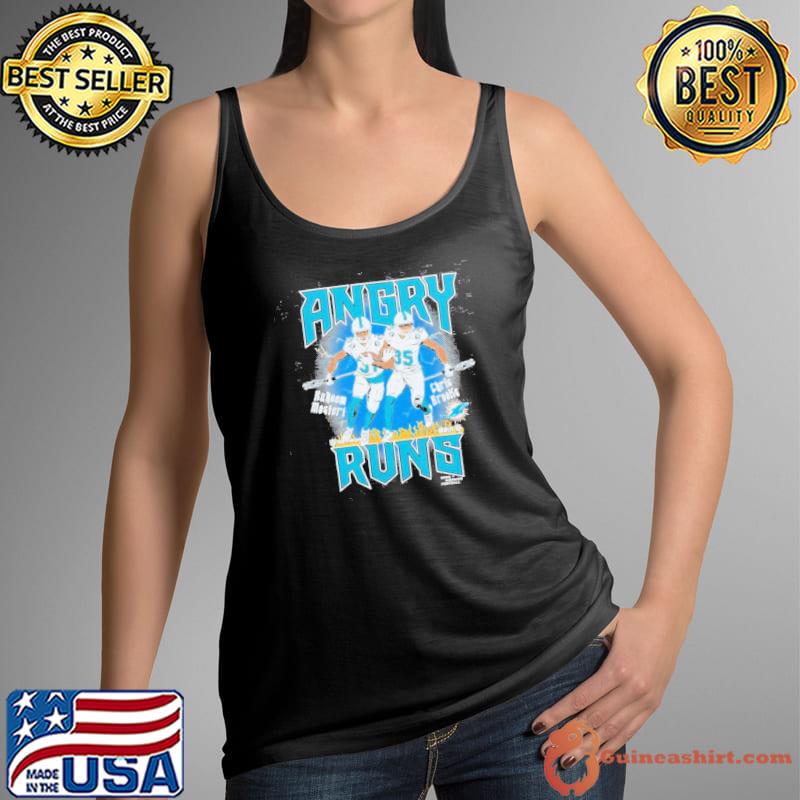 Angry Runs Dolphins Mostert And Brooks s Tank Top