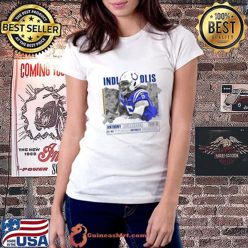 Anthony Richardson American football quarterback for the Indianapolis Colts T-Shirt Ladiestee