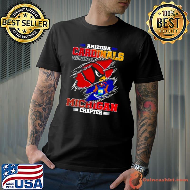 Arizona Cardinals Territory Michigan Chapter Shirt