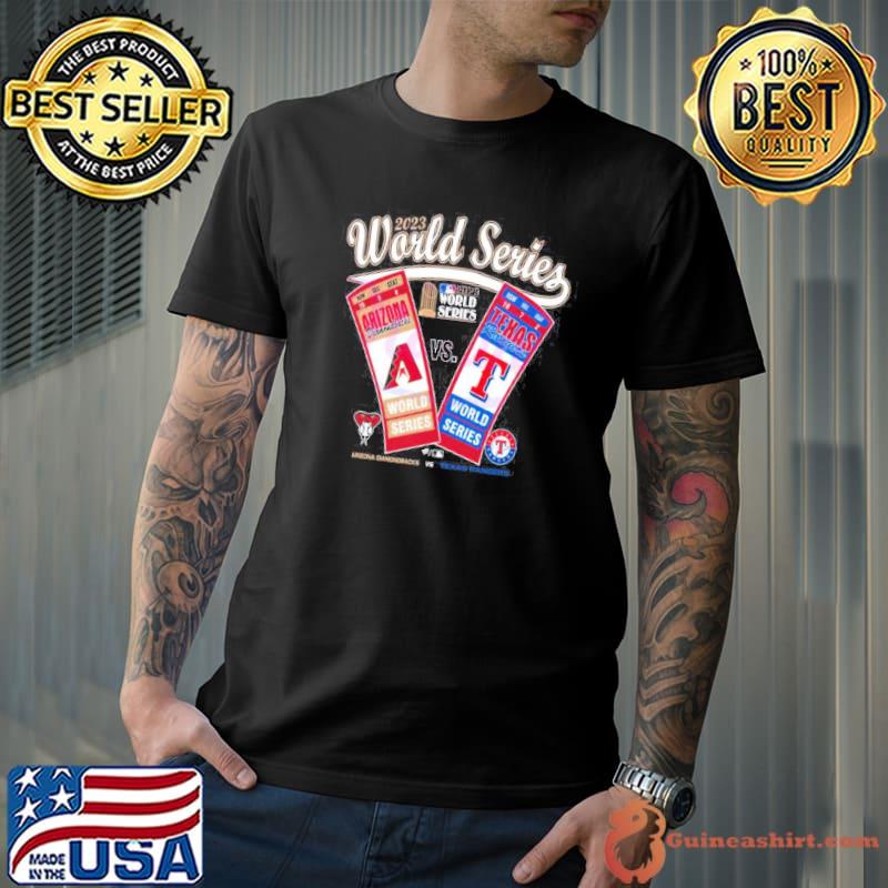 Arizona Diamondback vs Texas Rangers World Series shirt