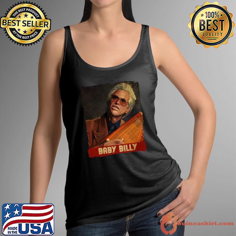 Baby Billy one of the main characters in the TV series T-Shirt Tank Top