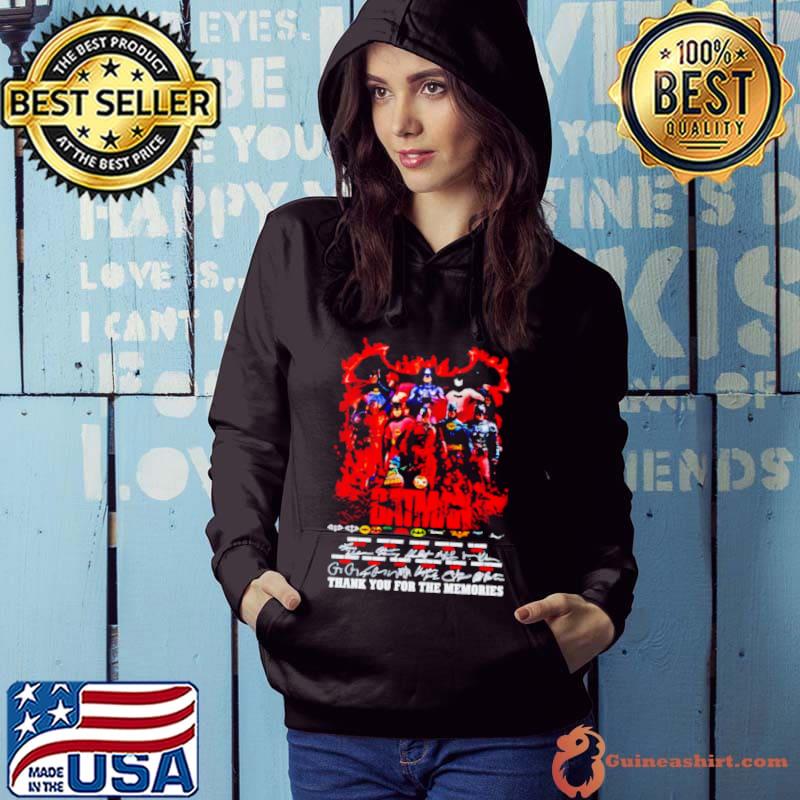 Batman thank you for the memories signature s Hoodie