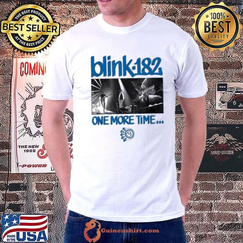 Blink 182 one more time photo 2023 shirt