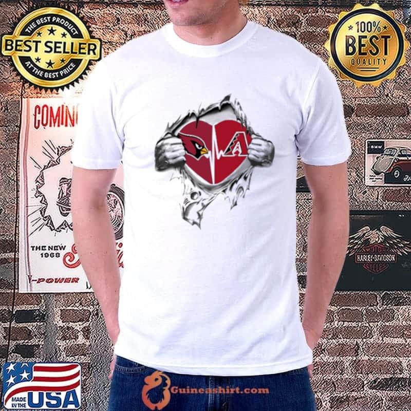 Blood Inside Me Arizona Cardinals And Arizona Diamondbacks 2023 shirt -  Guineashirt Premium ™ LLC