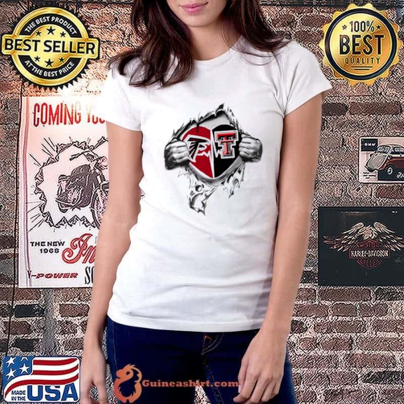 Blood Inside Me Atlanta Falcons And Texas Tech Red Raiders 2023 s Ladiestee