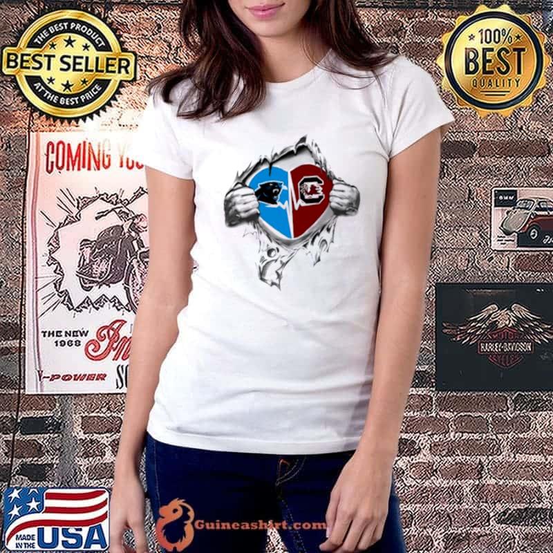 Blood Inside Me Carolina Panthers And South Carolina Gamecocks 2023 s Ladiestee