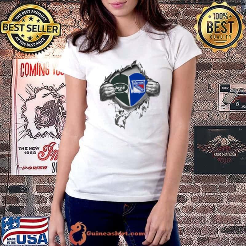 Blood Inside Me New York Jets And New York Rangers 2023 s Ladiestee