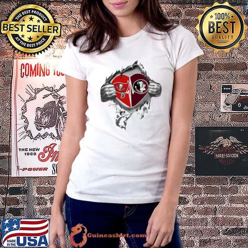Blood Inside Me Tampa Bay Buccaneers And Florida State Seminoles 2023 s Ladiestee